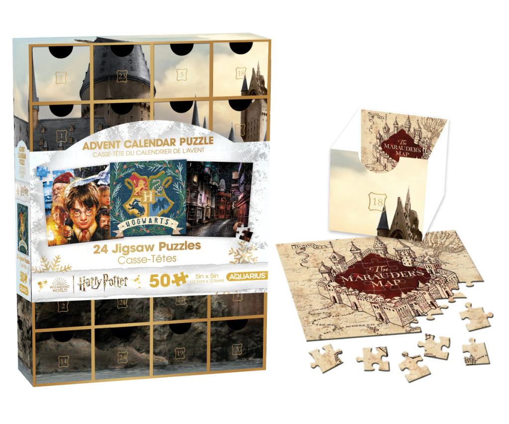 Harry Potter - 24 50P Puzzle - Advent Calendar