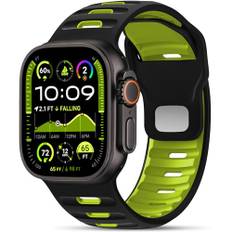 Higgs Sport Armbänder Kompatibel mit Apple Watch Ultra 3 2 Armband 49mm 46mm 45mm 44mm 42mm,Silikon Band für iWatch Series 11 10 9 8 7 SE 6 5 4 3 2 1 für Herren