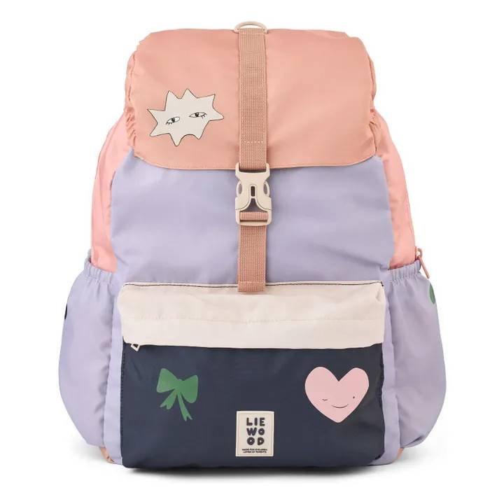 Sac à Dos Johnny Cœur Fibres Recyclées | Rose