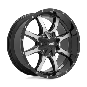 MOTO Metal MO970 Gloss Black Machined Face 16X8 6X135 (BS 4.50) CB 106.10