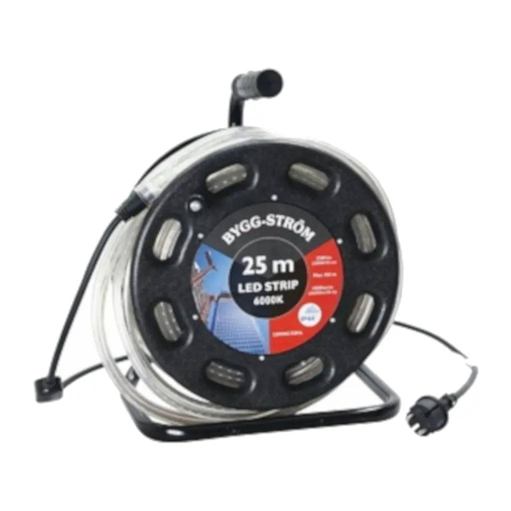 LED-STRIP Bygg 25 M MED VINDA 300W 26250 LM, IP44.
