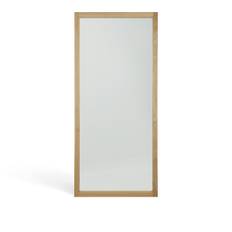 Ethnicraft - Light Frame Floor Mirror - Oak - Helkropsspejle - Alain Van Havre - Træ farvet