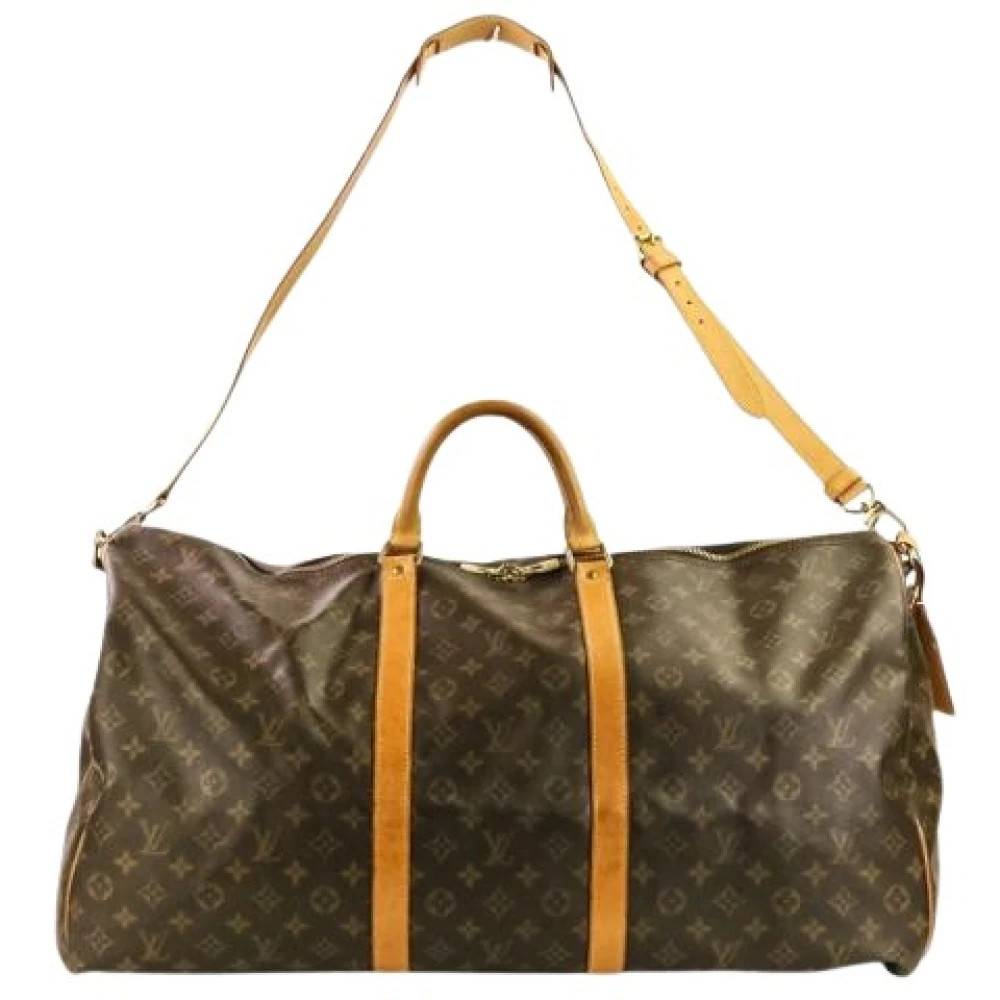 Louis Vuitton Vintage Pre-owned Boston Taske (Monogram Canvas) - Vintage - unisex - Brun - ONE SIZE - Uld