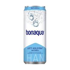 Kolsyrat Vatten Bonaqua Naturell Burk 33cl inkl pant