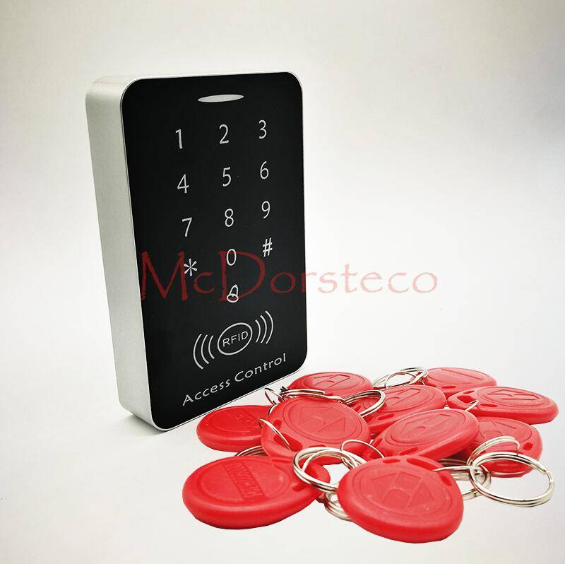 Åtkomstkontrollsystem RFID 125kHz - Röda fjärrkontroller