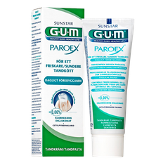 GUM Paroex 0,06% Klorhexidin Flour-tandpasta (75 ml)