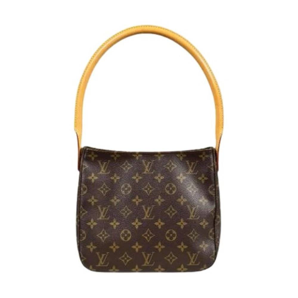 Louis Vuitton Vintage Pre-owned Vintage Monogram Skuldertaske - Vintage - Dame - Brun - ONE SIZE - Uld