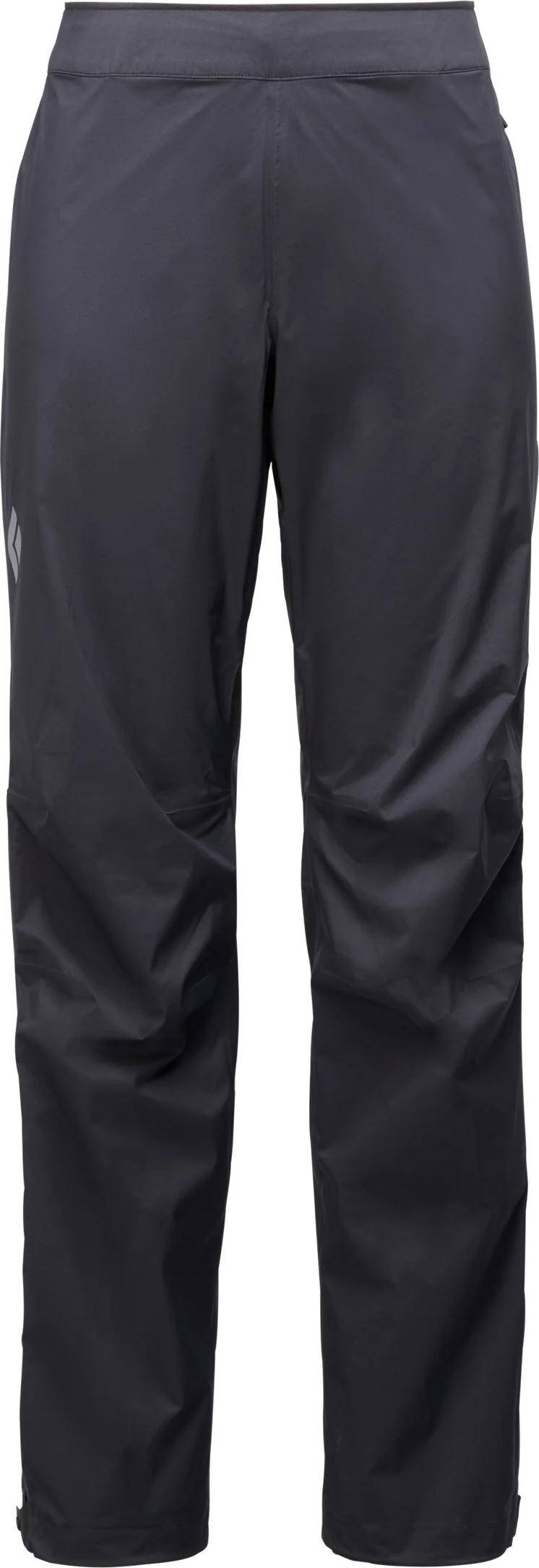 Black Diamond Women's Fineline Stretch Full Zip Pants Long Black, S - Long