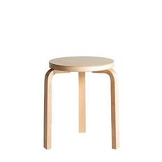 60 Wood Stool - Beige - 01