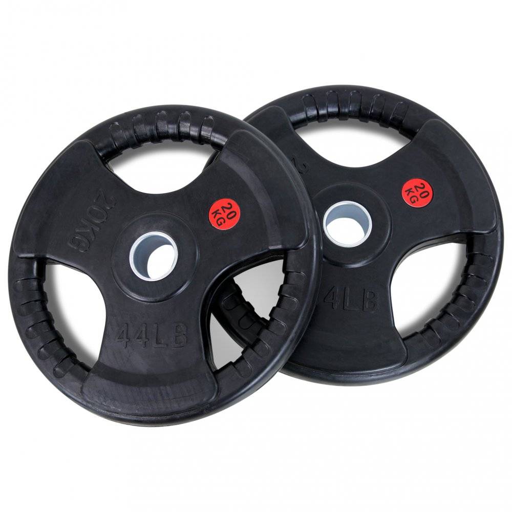 Fria vikter 2x20kg, 50mm | Passar till skivstång
