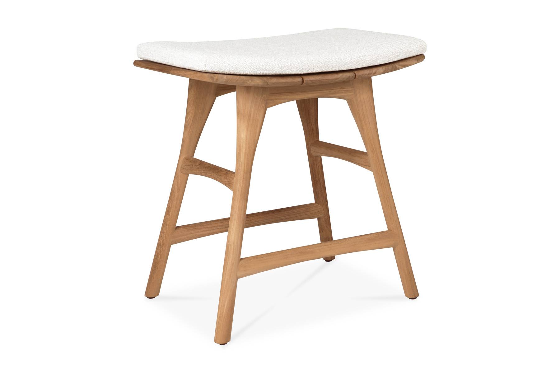 Osso outdoor stool Off White
