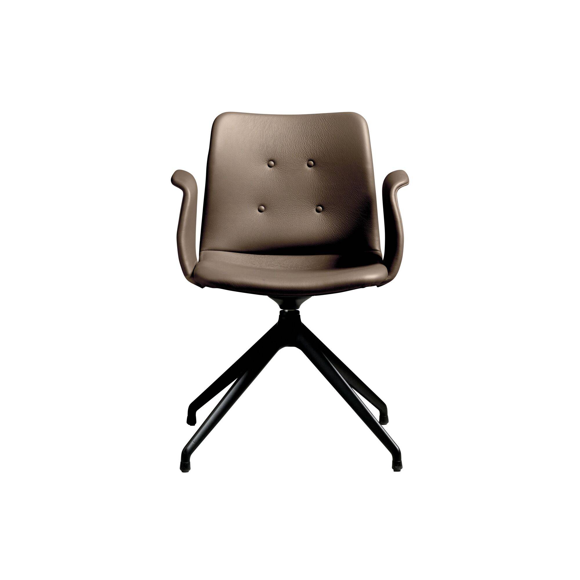 Bent Hansen Primum 4-Star Spisebordsstol Med Swivel Sort/Zenso 3 292.