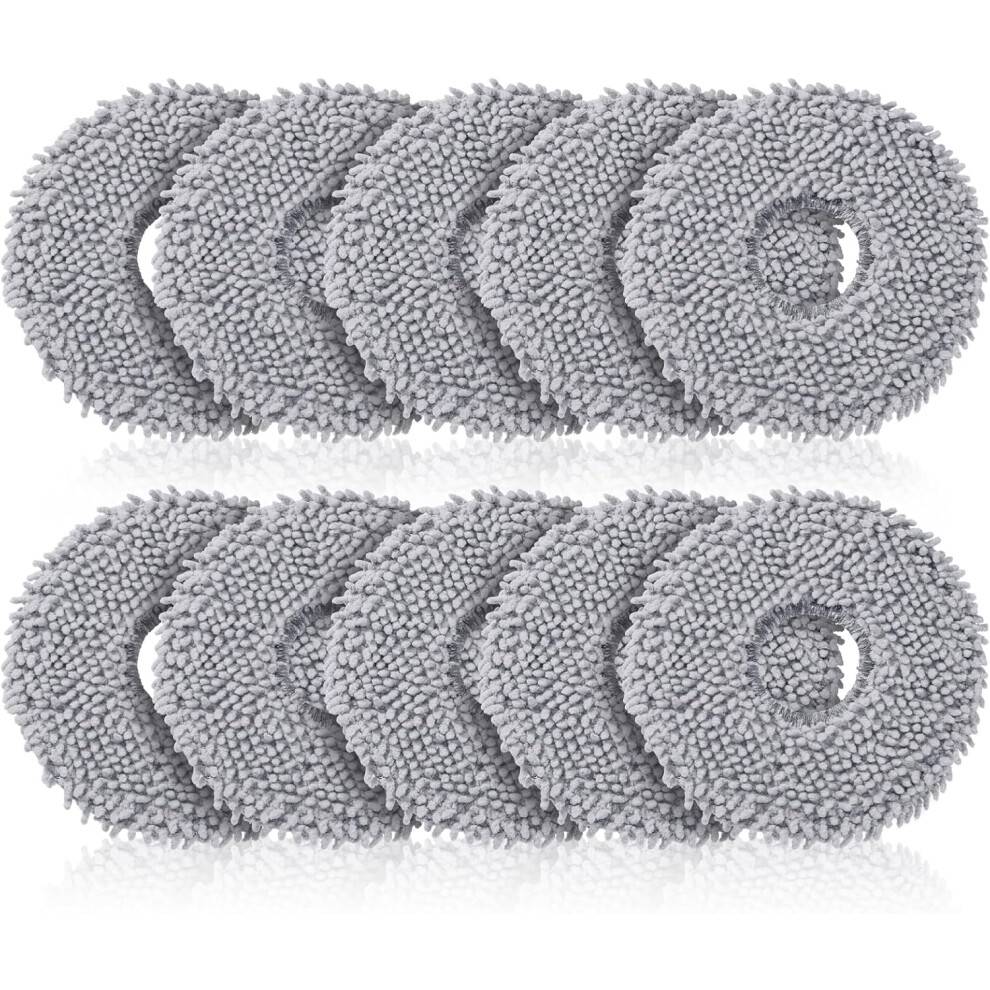 10-pak moppepuder kompatible med Roborock Qrevo S5V, QV 35A 35S, Saros 10R, Curvx, Curv S5X, Edge S5A, Master, Slim, Q Revo S/Pro/Plus/MaxV