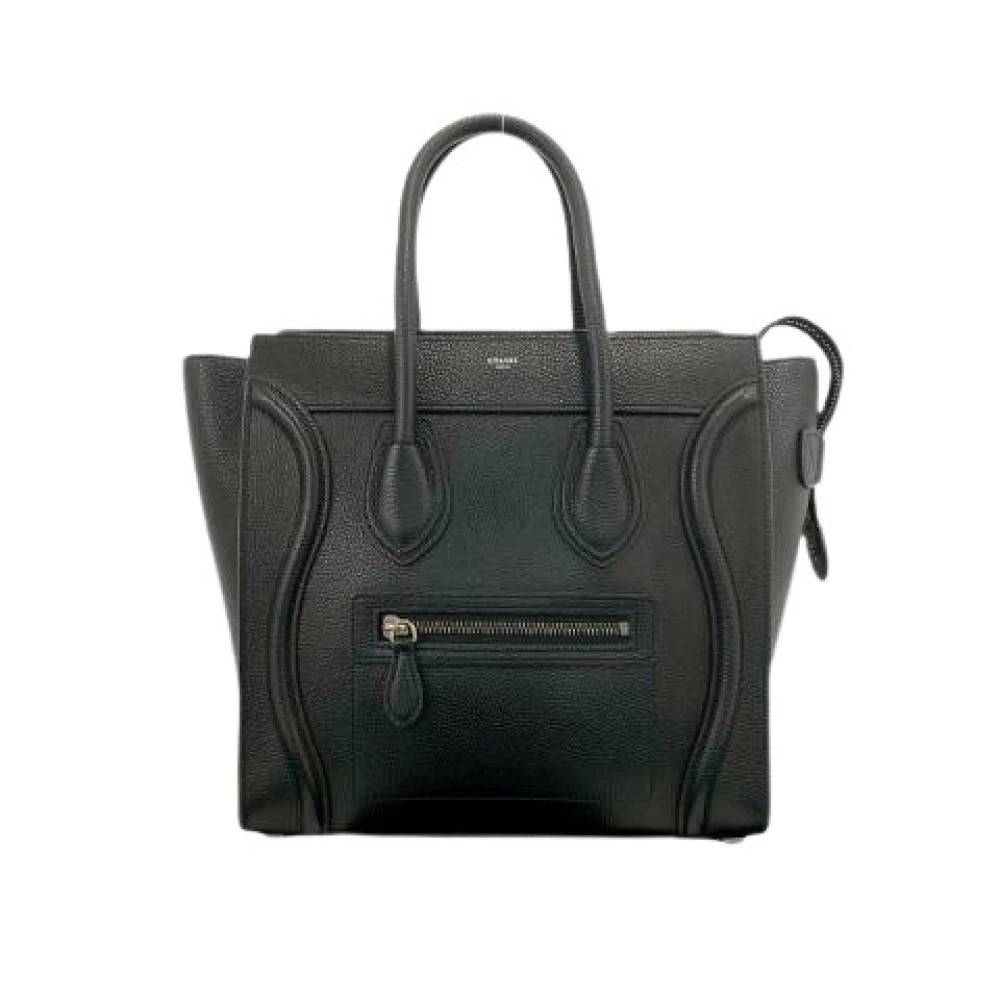 Celine Vintage - Pre-owned Luggage Micro Läder Handväska Vintage - Dam - ONE Size - Läder