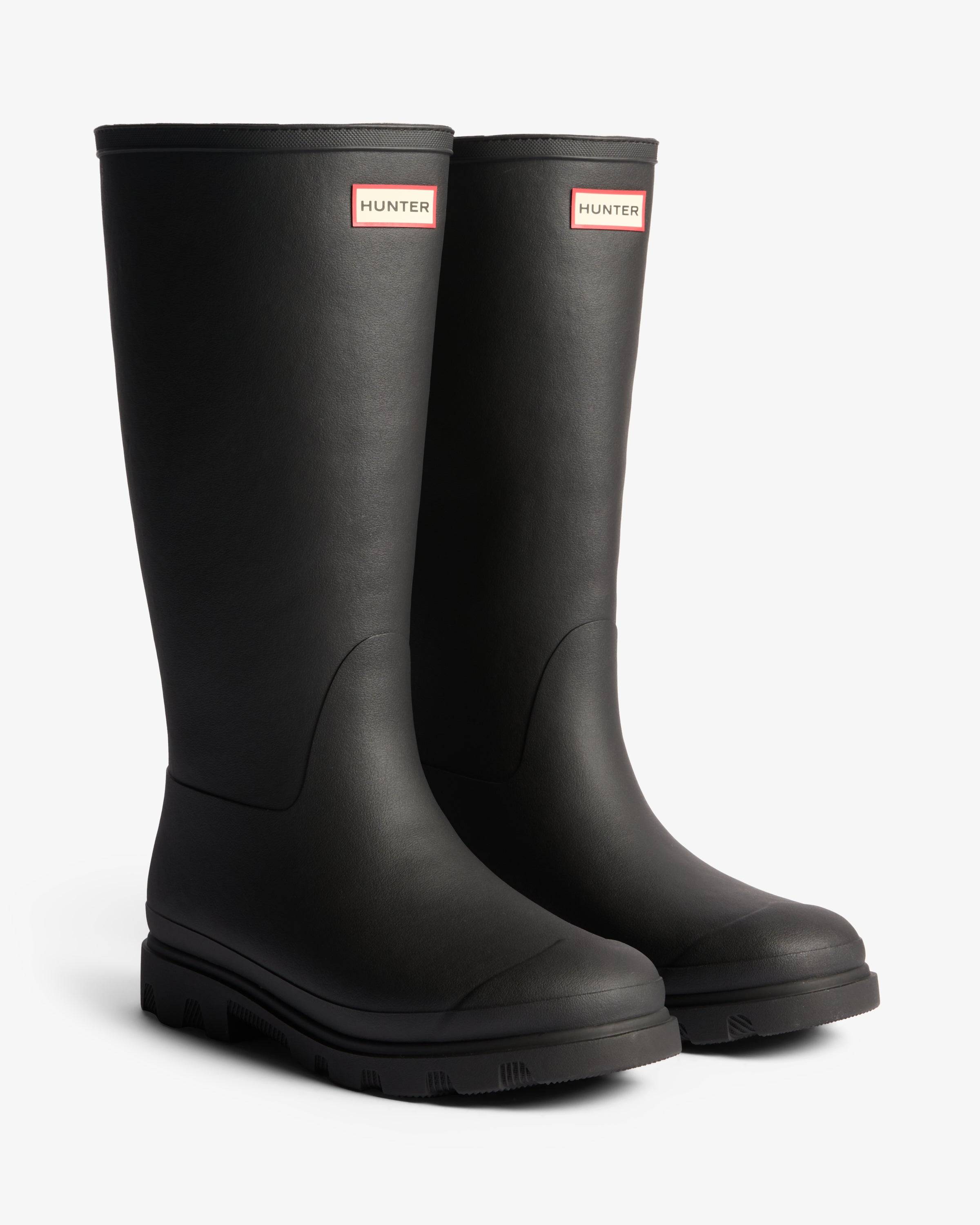 Unisex Downpour Tall Insulated Boot Black