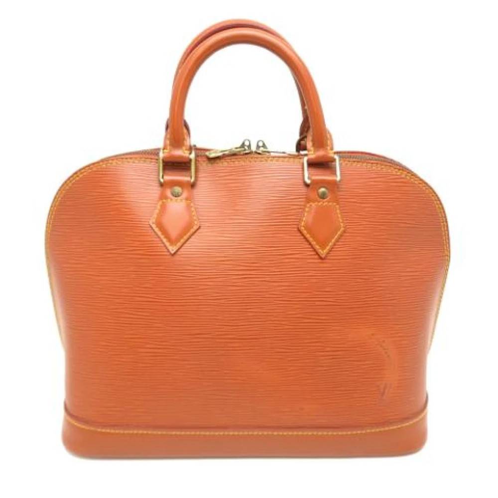 Louis Vuitton Vintage Pre-owned Epi Leather Handbag - Vintage - Dame - Orange - ONE SIZE - Læder