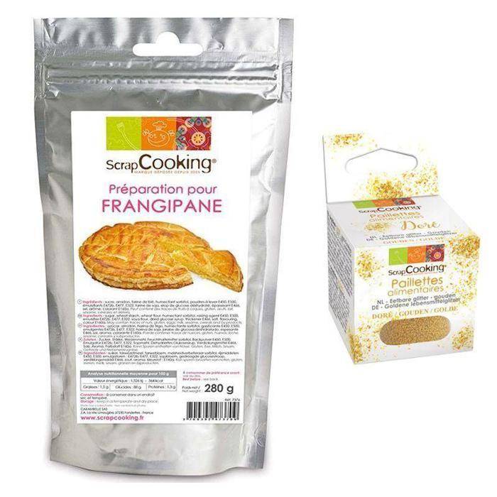 Förberedelse för frangipane 280 g + guldpulver