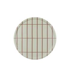 Marimekko - Tiiliskivi bricka 65 cm beige, brown - Brickor och underlägg - Trä
