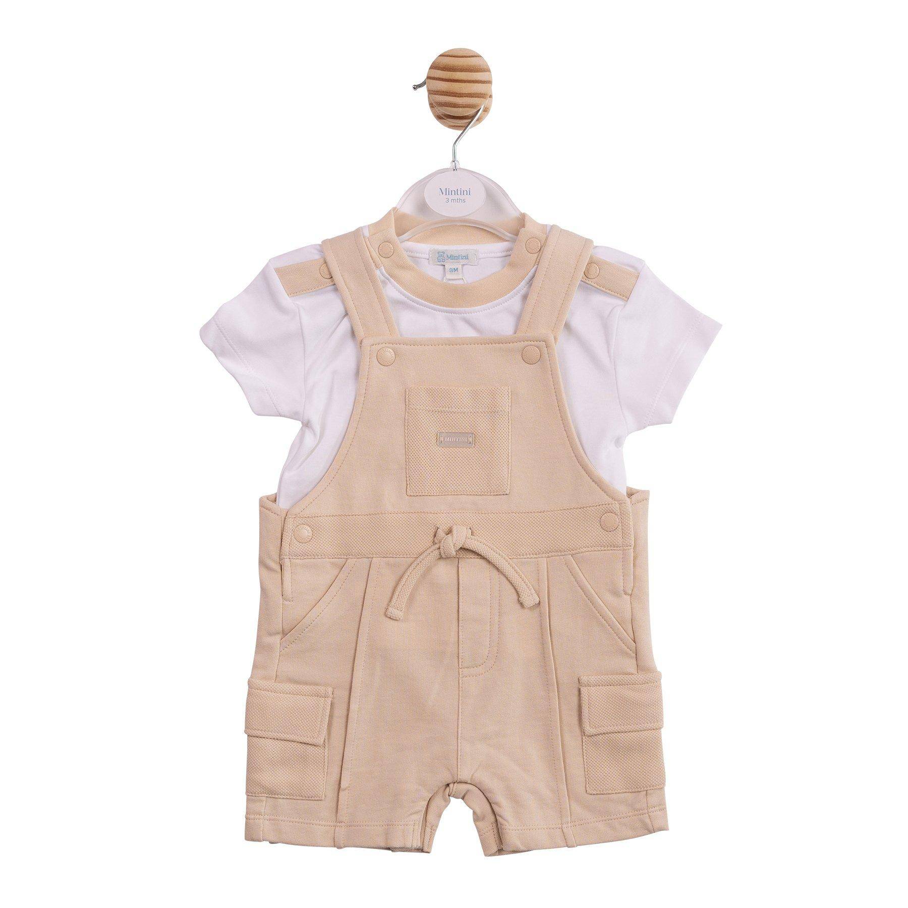 Mintini Baby Baby Top And Dungaree