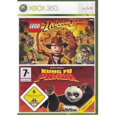 LEGO Indiana Jones The Original Adventures Kung Fu Panda - Bundle Copy - XBOX 360 (B Grade) (Genbrug)