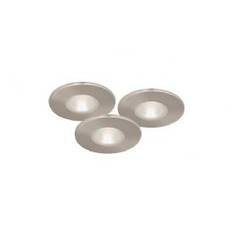 Downlightset md-315, led, 230v, satin, ip44