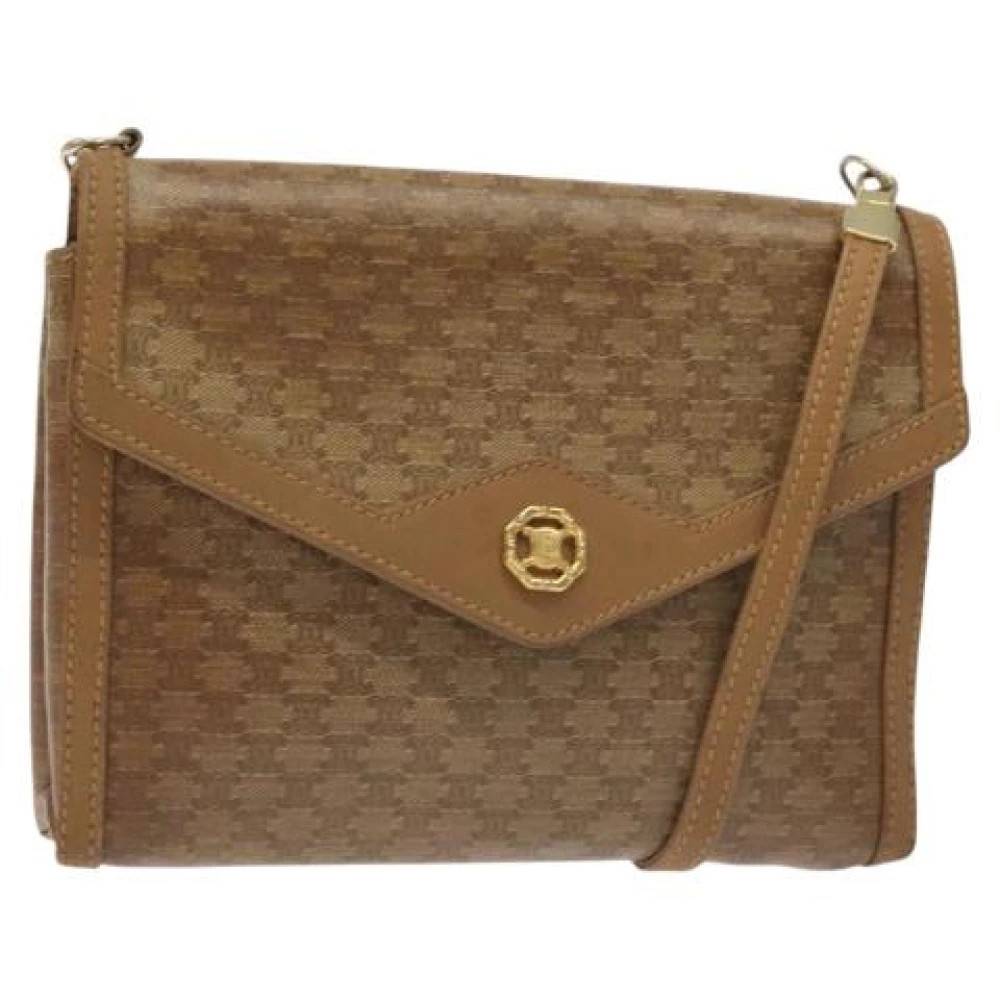 Celine Vintage Pre-owned Canvas celine-tasker - Vintage - Dame - Brun - ONE SIZE - Uld