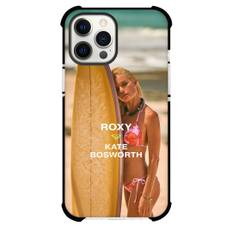 Surfing Roxy Phone Case For iPhone Samsung Galaxy Pixel OnePlus Vivo Xiaomi Asus Sony Motorola Nokia - Surfing Roxy X Kate Bosworth Holding Surfing Board Poster