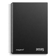 Mayland Timekalender sort PP-plast 2025