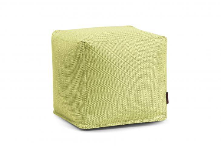 Puf UP Canaria 45x45x40 cm Lime sommer