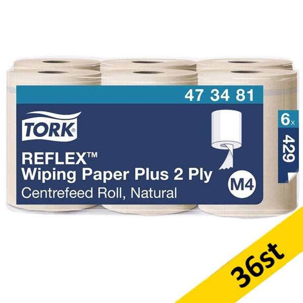 Torkrulle 2-lag | 150m | Tork M4 Reflex | natur | 36st