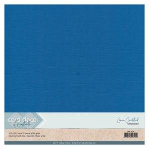 Cardstock - 30x30 cm - Klar gul - 10st