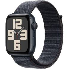 Apple Watch SE (2024) 44 mm GPS - Midnight Aluminium Sport Loop