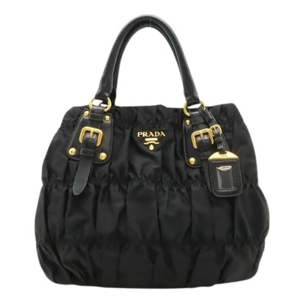 Prada Vintage - Pre-owned Tessuto 2way bag Vintage - Dam - ONE Size - Läder