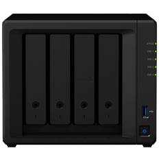 Synology DS423+ Sort Intel Celeron J4125 NAS Netværkslagringsløsning