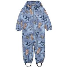 Minymo Softshelloverall - Flinta Stone - Minymo - 1 år (80) - Softshell