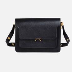 Trunk Bag Saffiano Leather Black