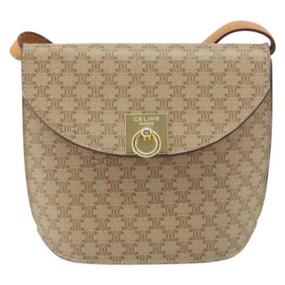 Celine Vintage - Pre-owned Vintage Canvas Cross Body Bag Vintage - Dam - ONE Size -