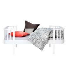 Oliver Furniture - Wood Juniorsäng Vit - Spjälsängar och barnsängar - Søren Rørbæk - Vit - MDF/Trä