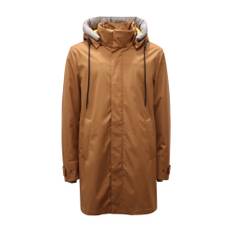 add, Jakker , Herre, Brun, S, Uld, Parka Dunjakke