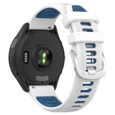 Urrem til Garmin Forerunner 265S V2-Hvid/blå