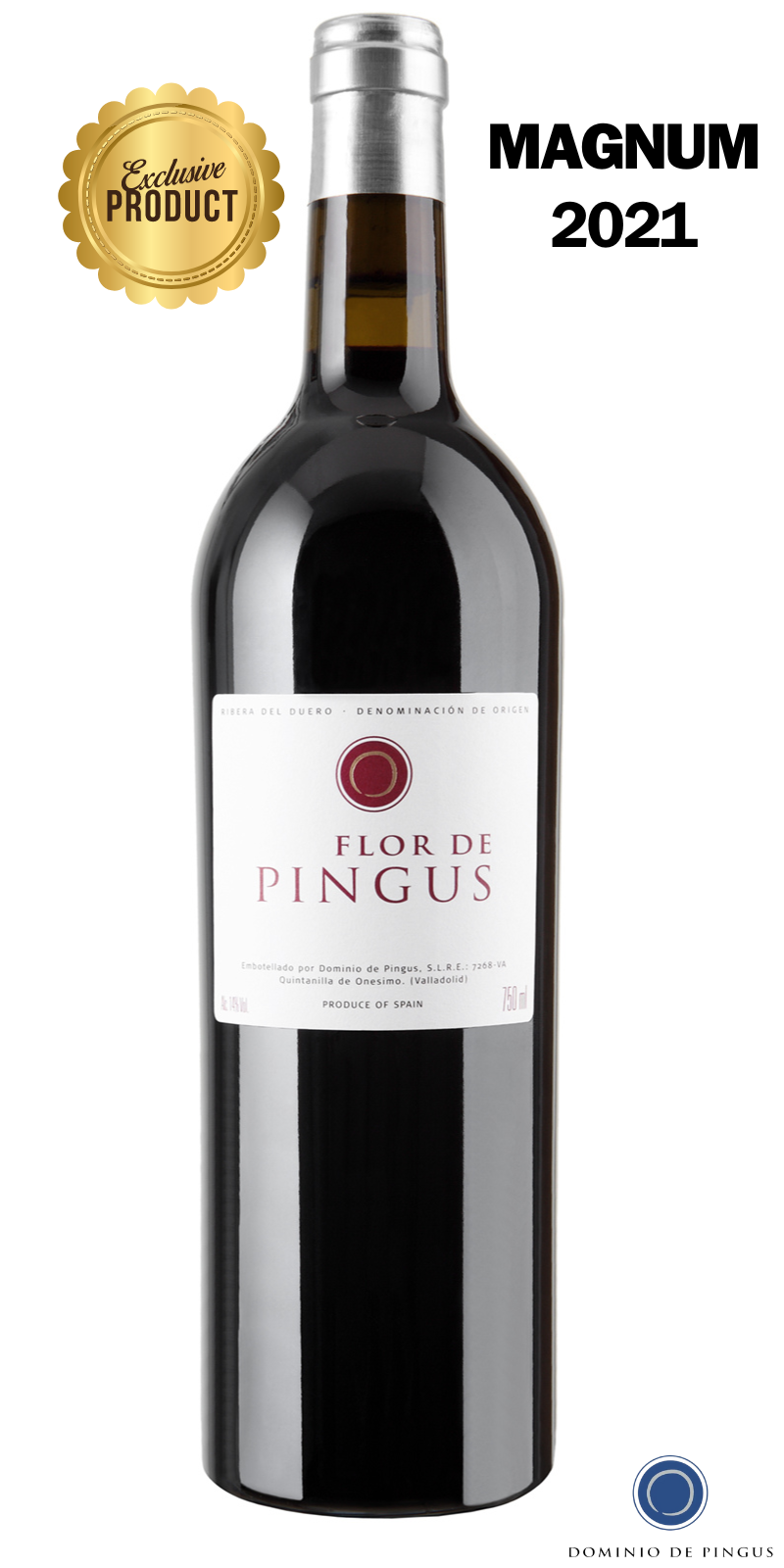 MAGNUM PINGUS Flor de Pingus 2021 Peter Sisseck - Ribera Del Duero | 150 CL. MAGNUM