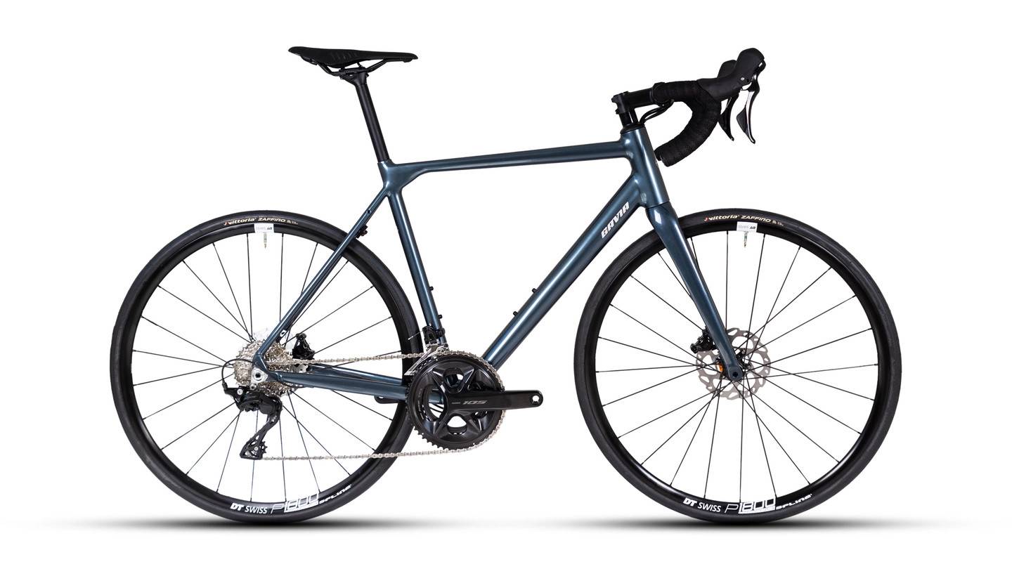 Gavia Treviso Racercykel Alu, Shimano 105 2x12s, Skivbromsar (XXL)