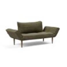 Innovation Living Zeal Styletto Daybed 72x178 - Mørkt Træ/Cordufine Pine Green