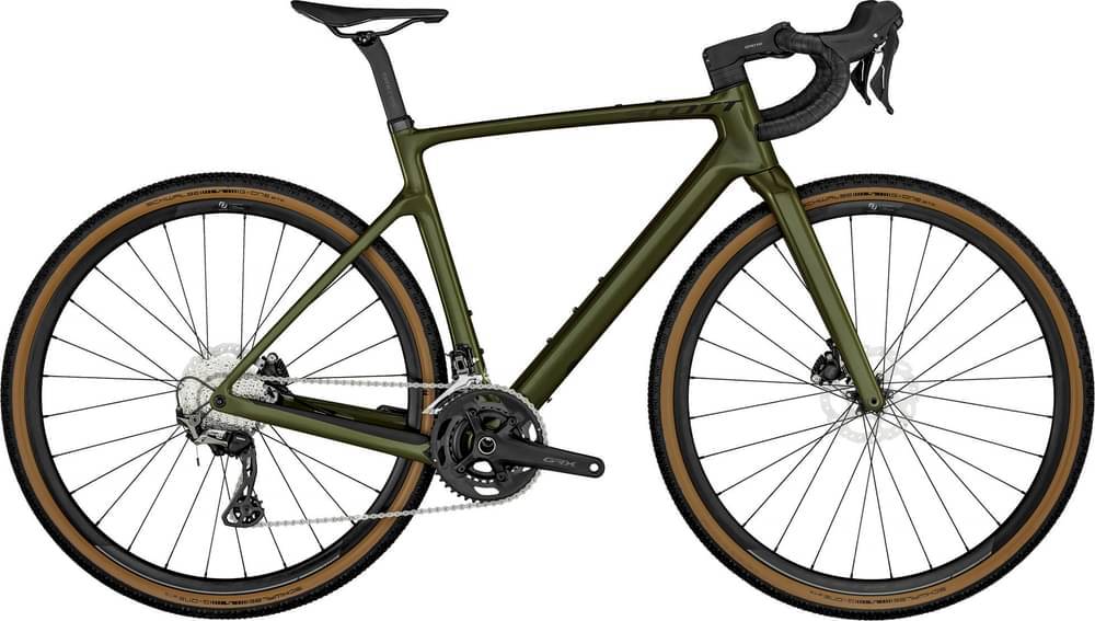 Scott Addict Gravel 30 2023 - Shimano GRX - Syncros RP2.0 Disc Syncros SL Axle / Removable Lever with Tool - 119 / XL / Carbon Grey