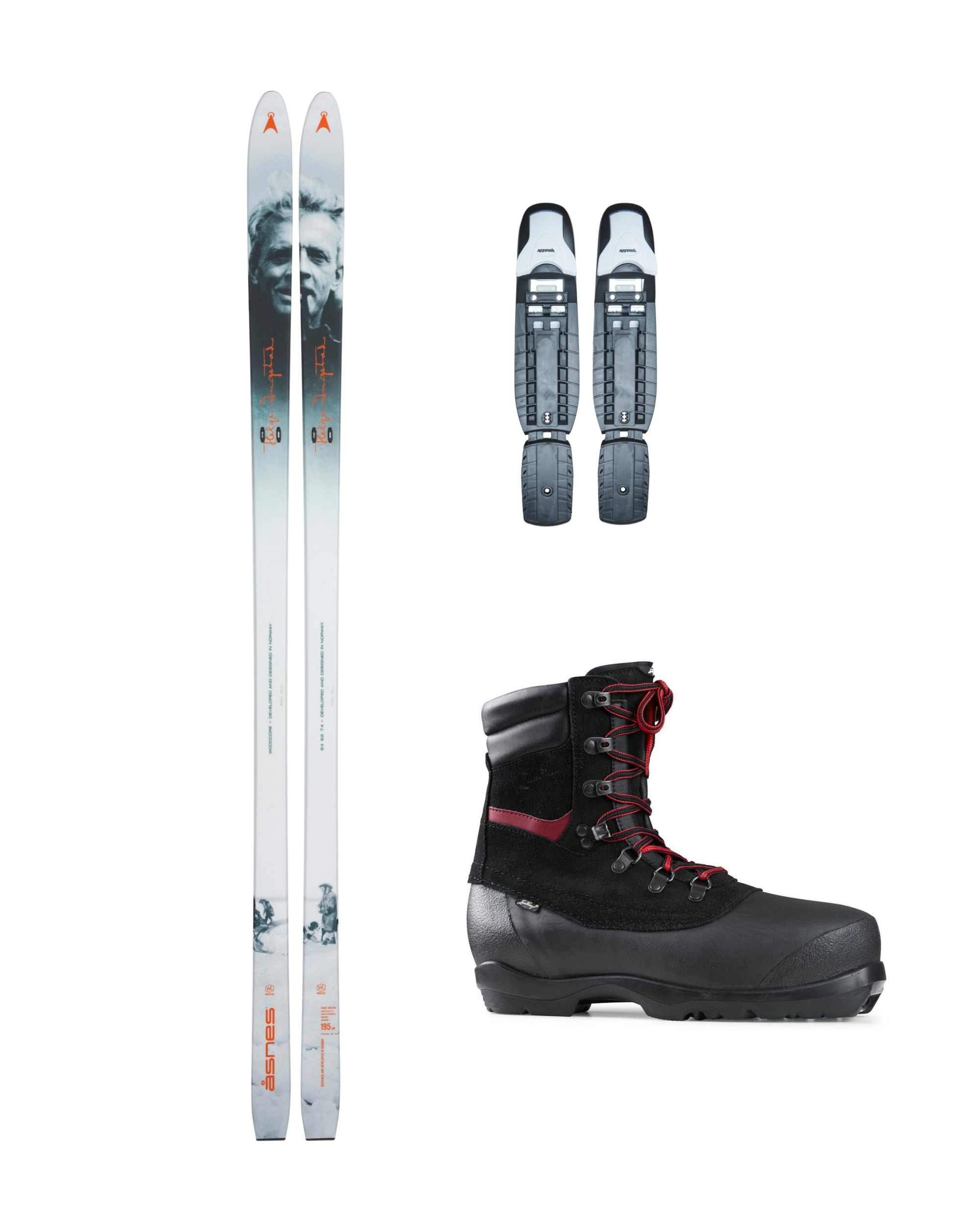 Åsnes PAKET – INGSTAD BC SKI WL/FL med BC-bindning och Pjäxor