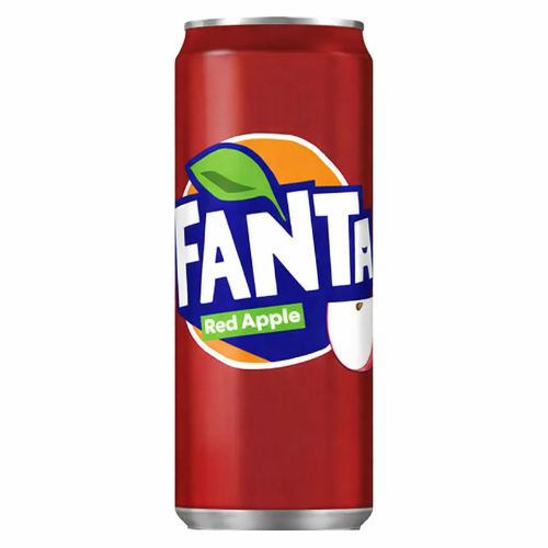 Fanta - Rött Äpple 320ml (Malaysia) - 1-pack
