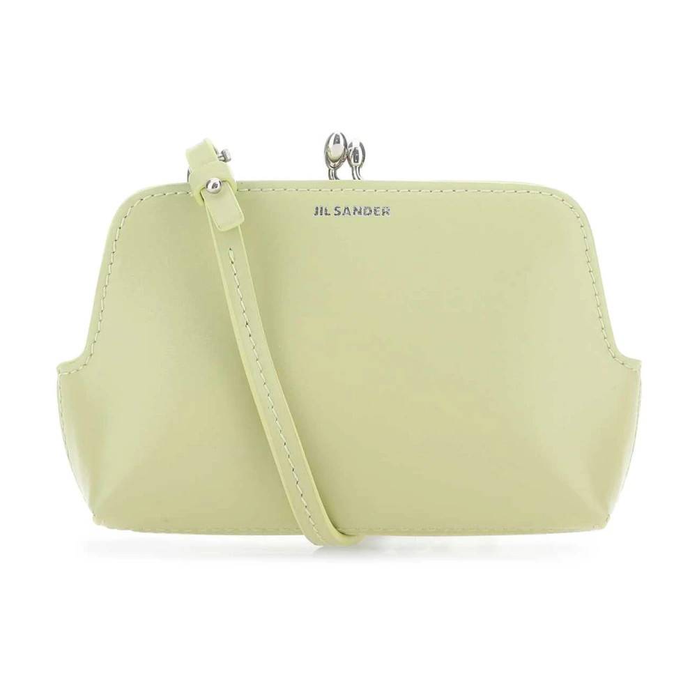 Jil Sander Micro Goji Crossbody Taske - Tasker - Dame - Grøn - ONE SIZE - Uld