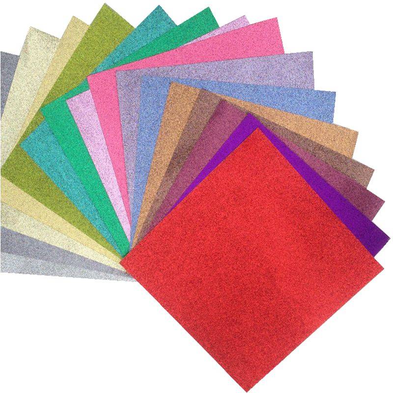 Heavyweight Premium Royal Blue Sparkly Construction Rramorrra Blue Glitter Cardstock Paper 12" x 12" 300gsm for cricut