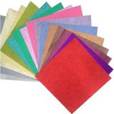 Heavyweight Premium Royal Blue Sparkly Construction Rramorrra Blue Glitter Cardstock Paper 12" x 12" 300gsm for cricut