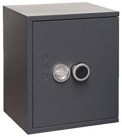 Lyra 3 - Pengeskab (66 Liter) - Indbrudstest Grade 1 - Lysegrå - Kodelås